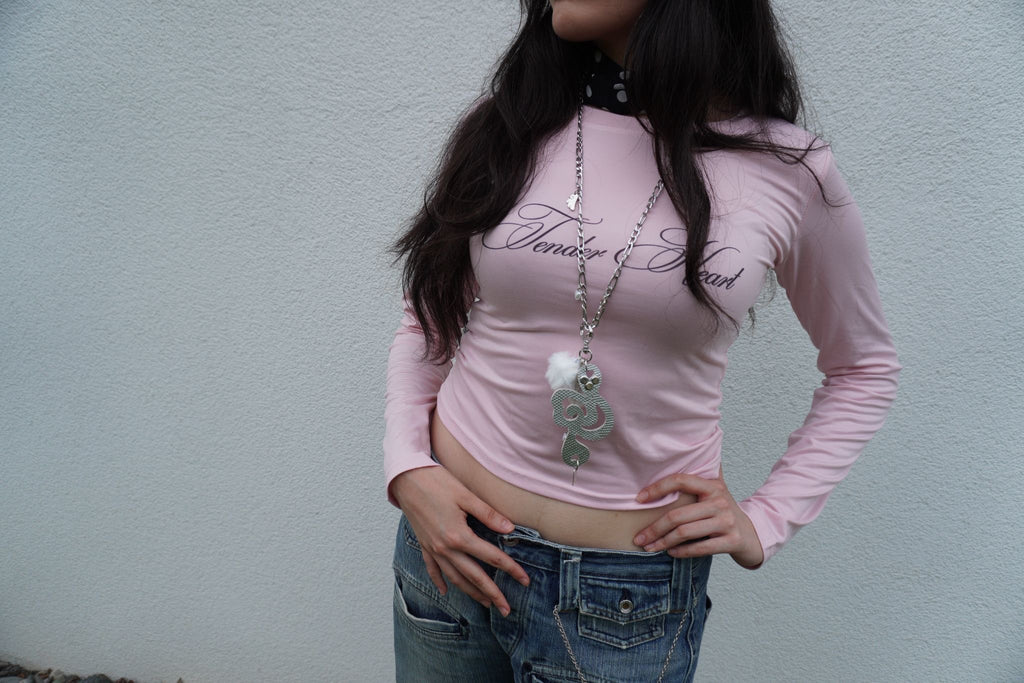 Pink Tender Heart Longsleeve