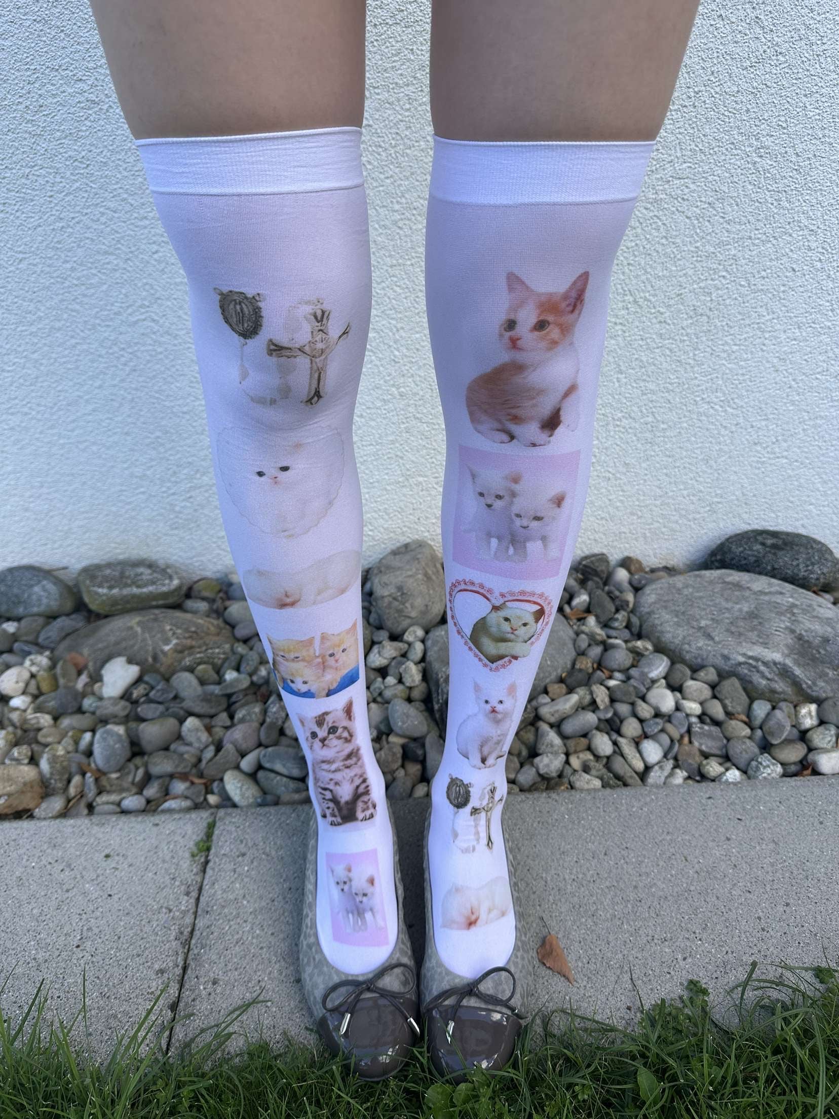 Kittie Knee High Socks