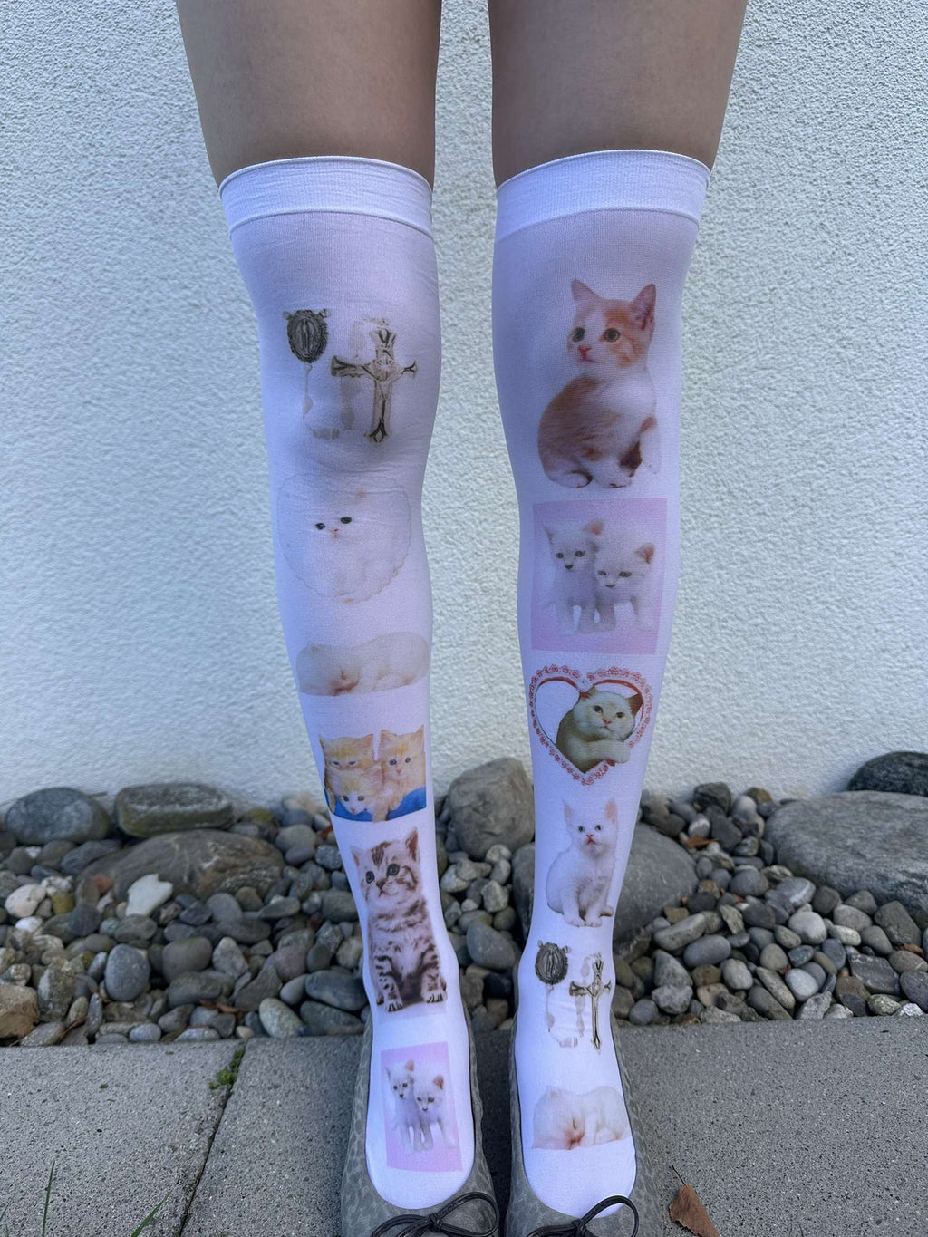 Kittie Knee High Socks