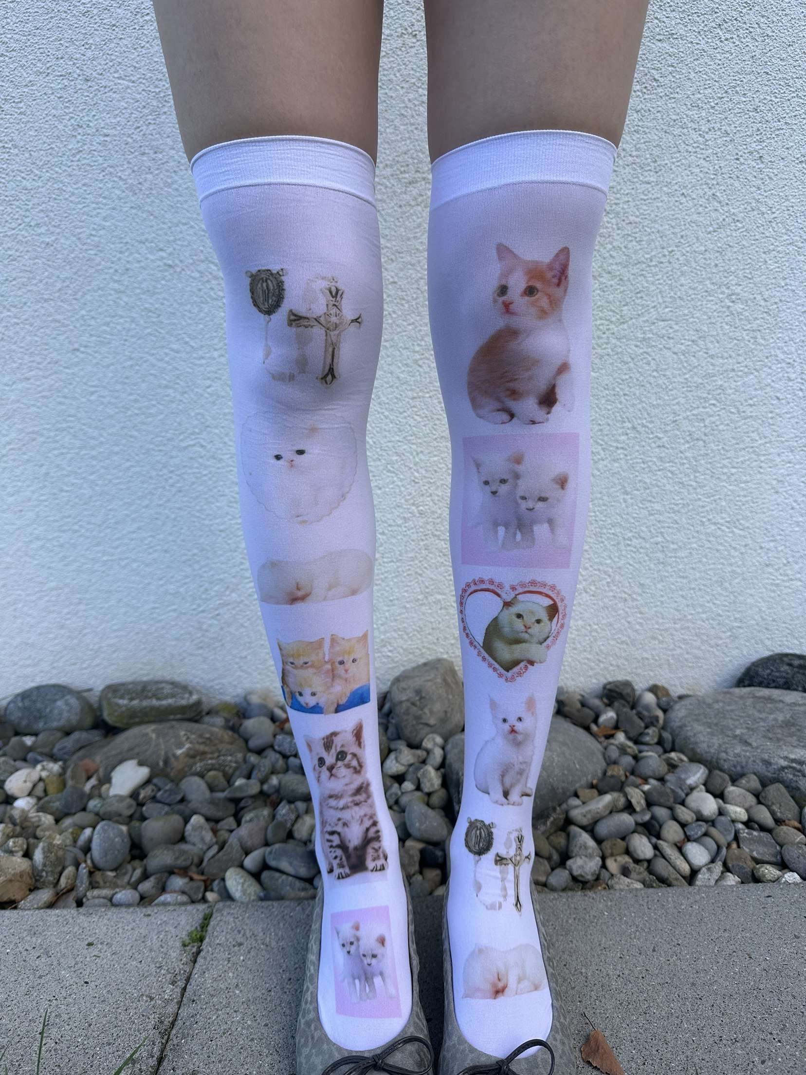 Kittie Knee High Socks