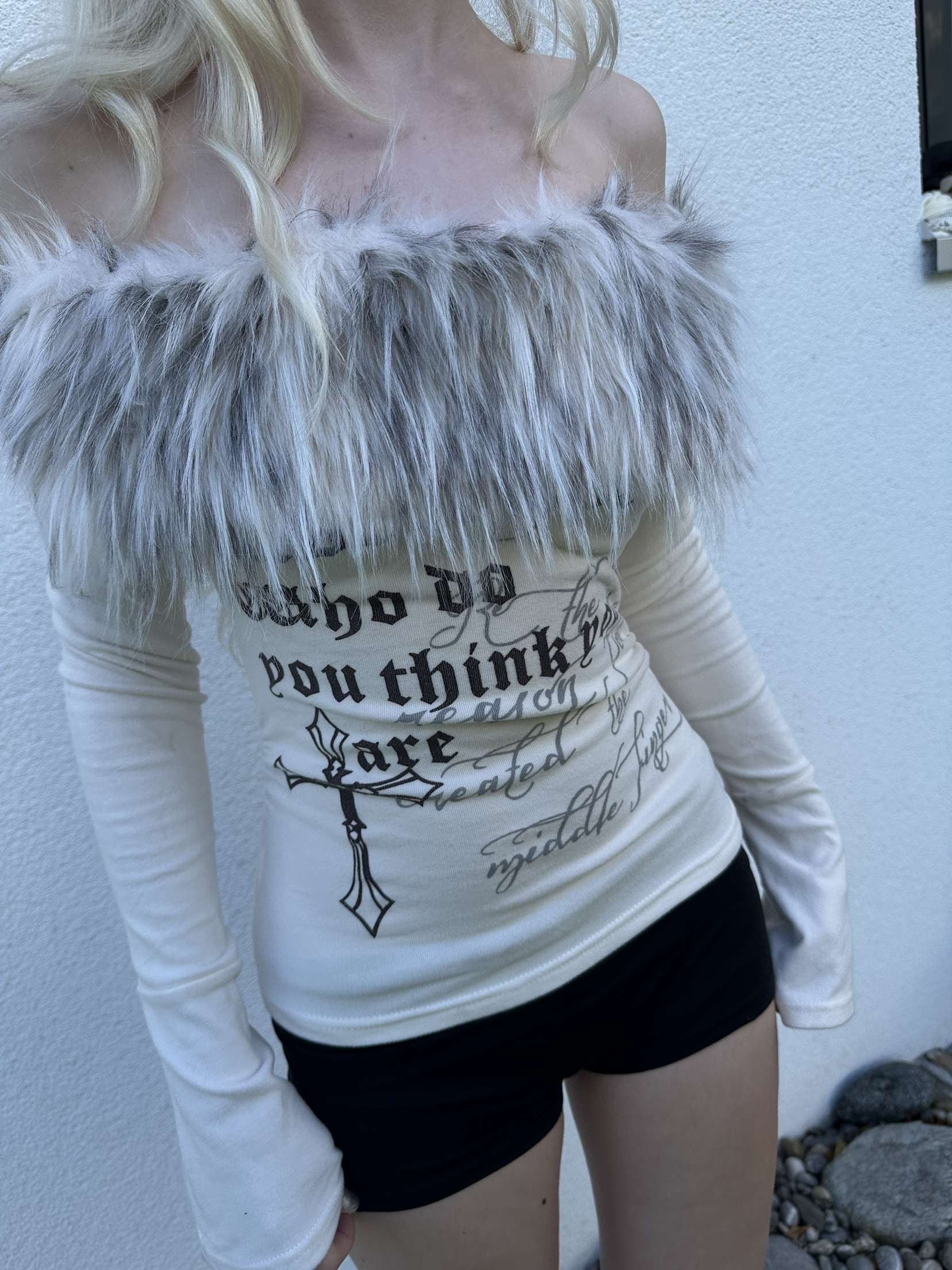 Long sleeve fur Shirt