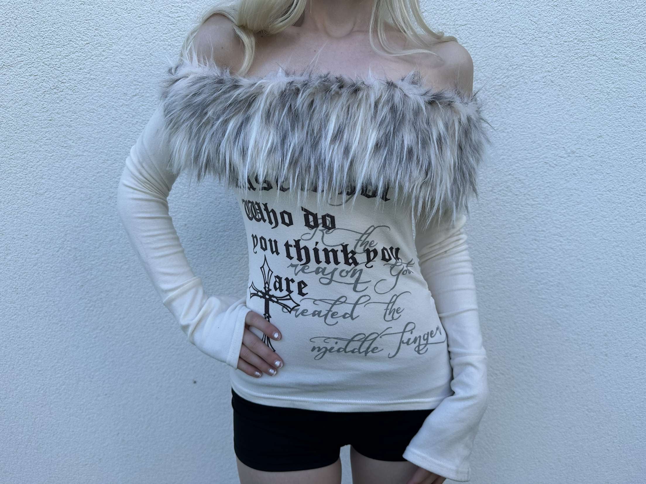 Long sleeve fur Shirt