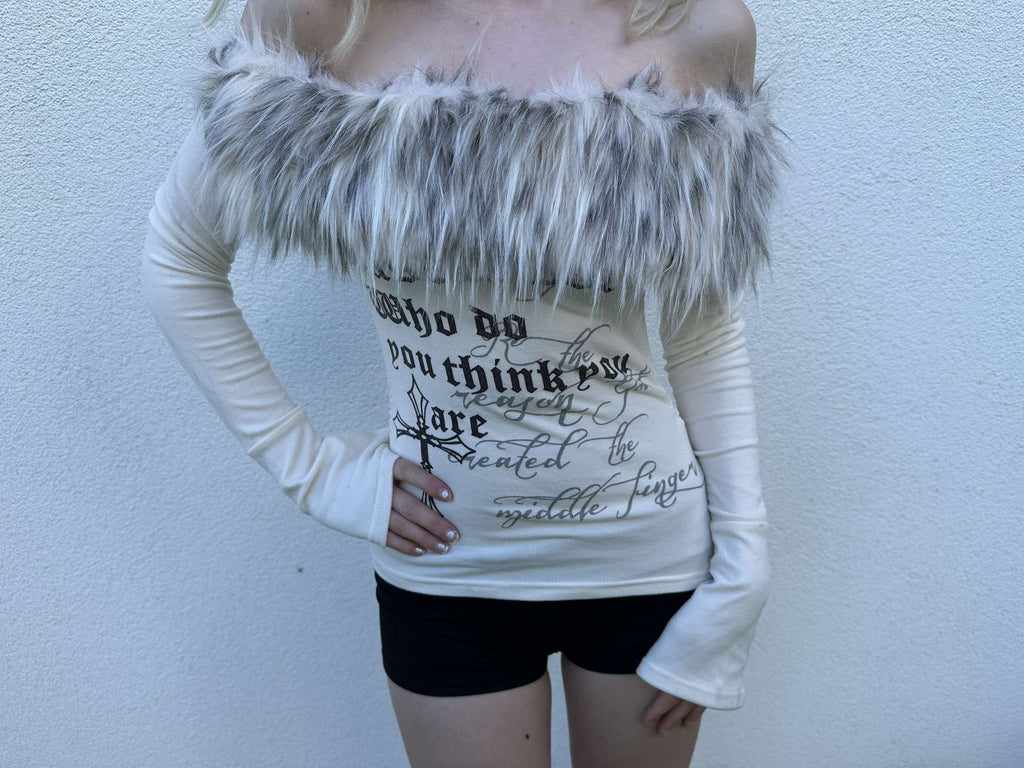 Long sleeve fur Shirt