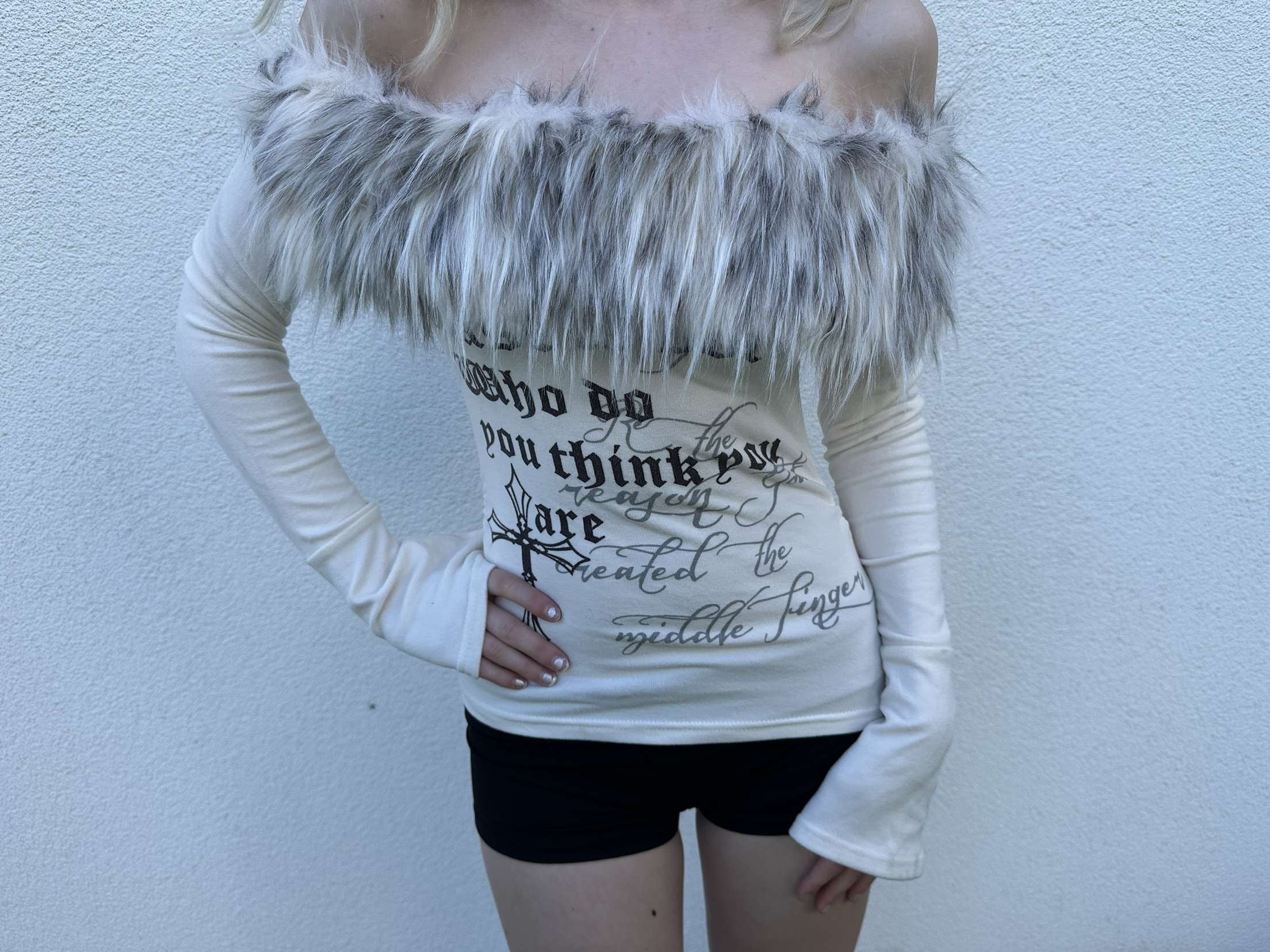 Long sleeve fur Shirt