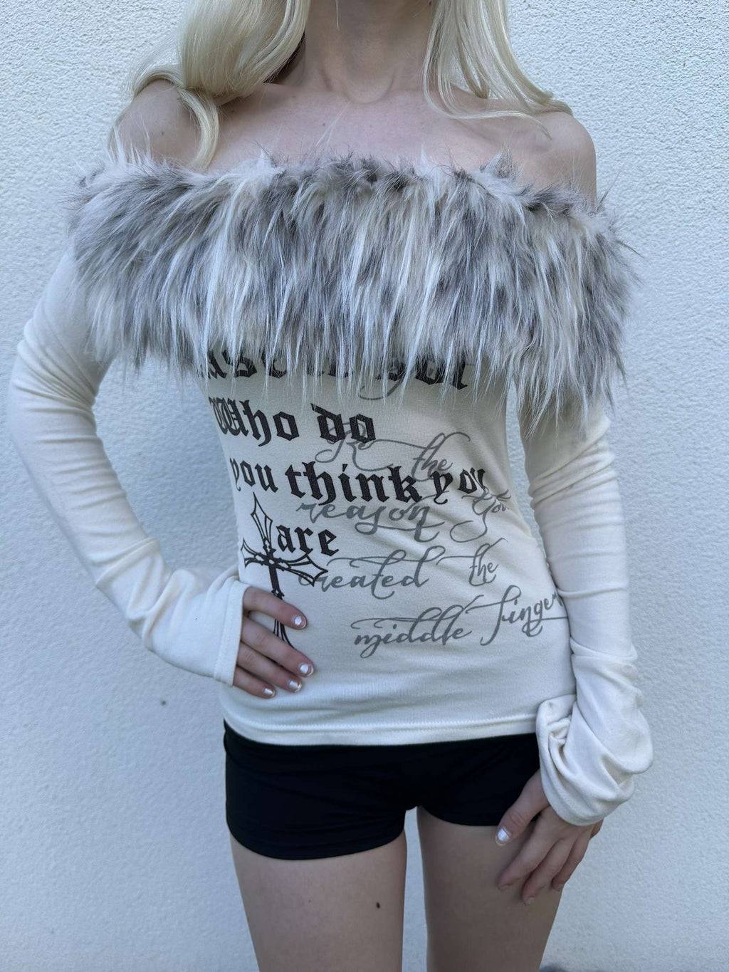 Long sleeve fur Shirt