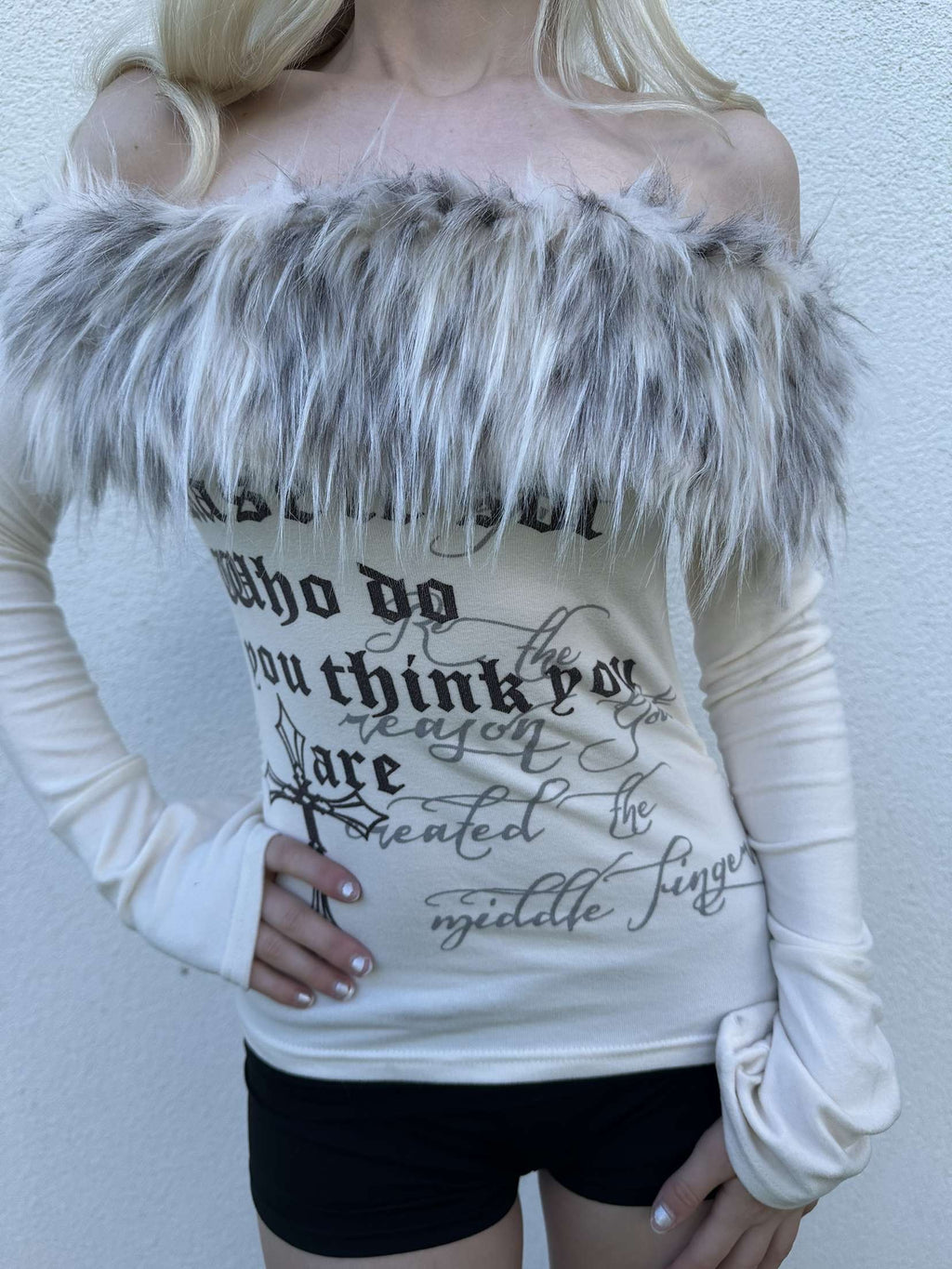 Long sleeve fur Shirt