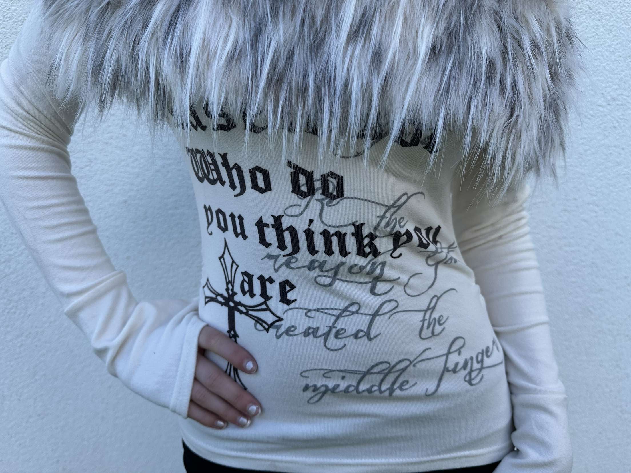 Long sleeve fur Shirt